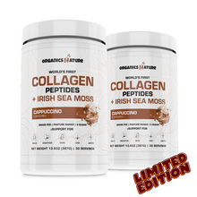 Load image into Gallery viewer, Cappuccino Collagen Sea Moss - 2 Tubs
