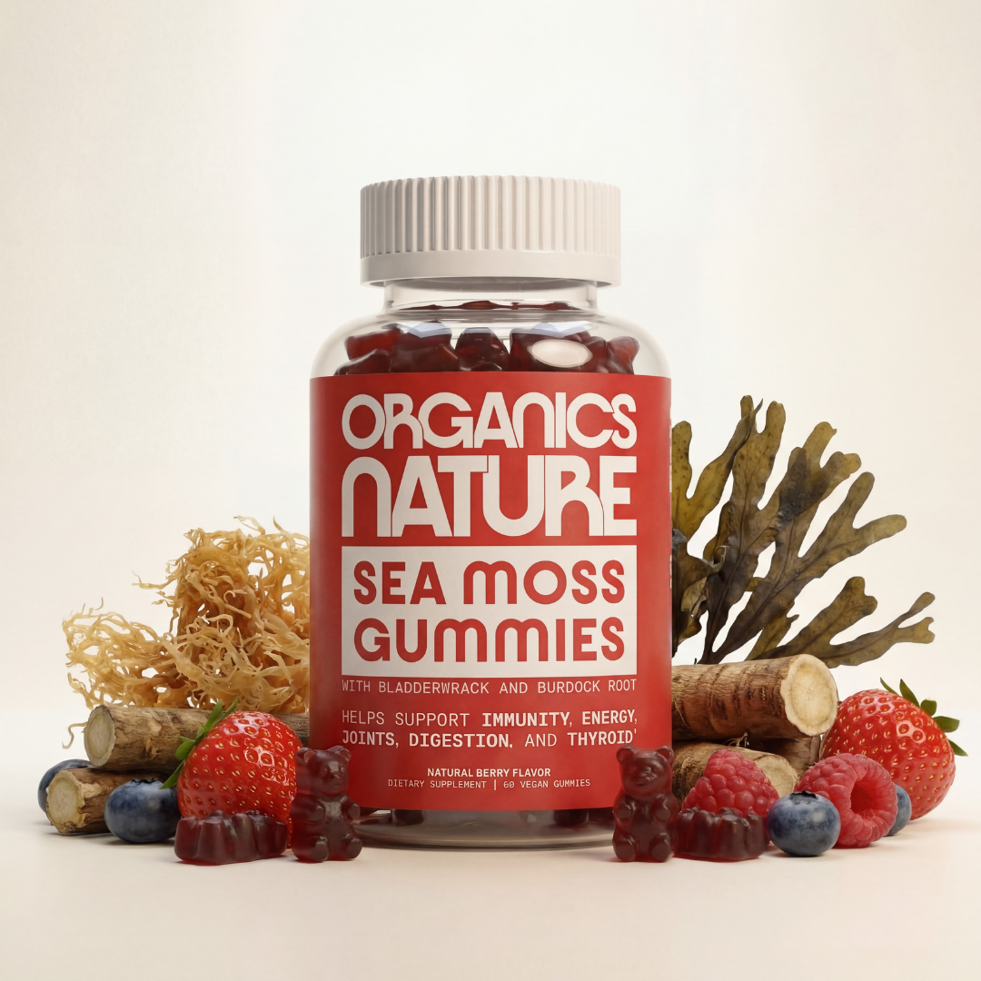 Irish Sea Moss Gummies With Bladderwrack & Burdock